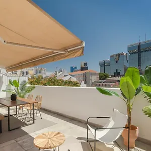 Casa Boma - Lighting With Private Balcony - Campolide I Lisboa